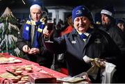 19 December 2014; Leinster supporters attend the Santa's Grotto ahead of the game. Guinness PRO12, Round 10, Leinster v Connacht. RDS, Ballsbridge, Dublin. Picture credit: Ramsey Cardy / SPORTSFILE