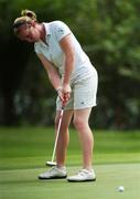 17 August 2007; Niamh Kitching, from Claremorris, Co. Mayo, representing University of Limerick and Ireland, putts on the 8th during the final round. Niamh carded a 7 over round of 79 today to finish 18th in the individual tournament with an overall score of 313. Niamh's score helped take the Ireland team to Silver medal position losing out by only one shot to the Mexico team with an overall team total of 602. World University Games 2007, Women's Team and Individual Golf Event, Final Round, Watermill Golf and Gardens, Bangkok, Thailand. Picture credit: Brian Lawless / SPORTSFILE