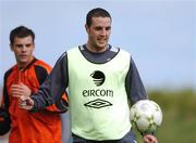 21 August 2007; Republic of Ireland's John O'Shea in action during squad training. Republic of Ireland Squad Training, Gannon Park, Malahide, Co. Dublin. Picture credit: David Maher / SPORTSFILE