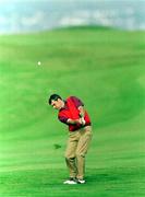 12 August 1999; Paul McGinley plays off the 16th fairway during day one of the West of Ireland Golf Classic at the Galway Bay Golf & Country Club in Galway. Photo by Matt Browne/Sportsfile