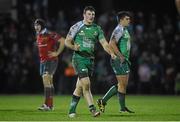 1 January 2015; Connacht's Robbie Henshaw celebrates after victory over Munster. Connacht v Munster, Guinness PRO12 Round 12. The Sportsground, Galway. Picture credit: Diarmuid Greene / SPORTSFILE