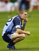 26 August 2007; Dublin's Tomas Quinn after the final whistle. Bank of Ireland All-Ireland Senior Football Championship Semi Final, Dublin v Kerry, Croke Park, Dublin. Picture credit: Brian Lawless / SPORTSFILE