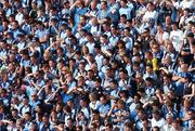 26 August 2007; Dublin and Kerry supporters watch the game from Hill 16. Bank of Ireland All-Ireland Senior Football Championship Semi-Final, Dublin v Kerry, Croke Park, Dublin. Picture credit: Pat Murphy / SPORTSFILE