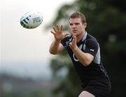 28 August 2007; Ireland's Gordon D'Arcy in action during squad training. Ireland Rugby Squad Training, St Gerard's School, Bray, Co. Wicklow. Picture Credit; Brian Lawless / SPORTSFILE