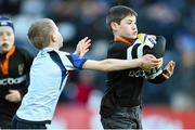 3 January 2015; Action during the Bank of Ireland Half-Time Minis between Edenderry RFC and Kilkenny RFC. Bank of Ireland's Half-Time Minis League at Leinster v Ulster, Guinness PRO12 Round 12. RDS, Ballsbridge, Dublin. Picture credit: Ramsey Cardy / SPORTSFILE