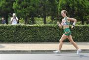 31 August 2007; Ireland's Olive Loughnane, 132, competing in the Women's 20km Walk Final where she finished in 17th place in a time of 1:36.00. The 11th IAAF World Championships in Athletics, Nagai Stadium, Osaka, Japan. Picture credit: Brendan Moran / SPORTSFILE  *** Local Caption ***