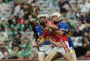 2 September 2007; Luke O'Farrell, Cork, in action against Padraig Maher, Tipperary. ESB All-Ireland Minor Hurling Championship Final, Cork v Tipperary, Croke Park, Dublin. Picture credit; Matt Browne / SPORTSFILE