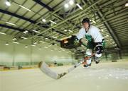 3 September 2007; Phillip Darcy, from the Flyers Ice Hockey club, at the launch of the formation of the new Irish Ice Hockey League. Irish Ice Hockey League Launch, Dundalk Ice Dome, Dundalk, Co. Louth. Picture credit; Paul Mohan / SPORTSFILE