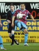 3 September 2007; Eamon Zayed, Drogheda United, in action against Ian Bermingham, UCD. eircom League of Ireland Premier Division, Drogheda United v University College Dublin, United Park, Drogheda, Co. Louth. Picture credit; Paul Mohan / SPORTSFILE