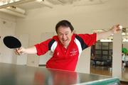 1 September 2007; Team Ireland member Patrick Dorgan from Cork, who is also a member of St. Paul's table tennis club in Cork, pictured in training for the 2007 Special Olympics World Summer Games. A total of 143 athletes will represent Ireland in 12 sports at the Games which will take place in Shanghai, China from the 2th of October to the 11th of October 2007. Dublin CIty University, Glasnevin, Dublin. Photo by Sportsfile