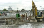 6 September 2007; A general view of the building work at Landsdowne Road, Dublin. Picture credit; Pat Murphy / SPORTSFILE