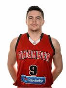 9 January 2015; Eanna Rutherford, Travelodge Swords Thunder. Basketball Ireland Men's National Cup Semi-Final, C&S UCC Demons v Travelodge Swords Thunder. Mardyke Arena, Cork. Picture credit: Brendan Moran / SPORTSFILE