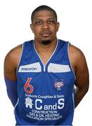 9 January 2015; Lehmon Colbert, C&S UCC Demons. Basketball Ireland Men's National Cup Semi-Final, C&S UCC Demons v Travelodge Swords Thunder. Mardyke Arena, Cork. Picture credit: Brendan Moran / SPORTSFILE