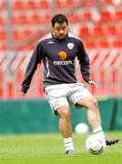 11 September 2007; Republic of Ireland's Andy Reid in action during squad training. Sparta Prague Stadium, Prague, Czech Republic. Picture Credit: David Maher / SPORTSFILE