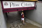 11 January 2015; Westmeath's Shane Power makes his way on to the pitch before the game. Bord na Mona Walsh Cup, Group 4, Round 1, Westmeath v Offaly, Cusack Park, Mullingar, Co. Westmeath. Picture credit: Pat Murphy / SPORTSFILE