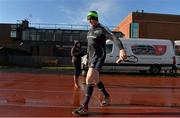 13 January 2015; Munster's Paul O'Connell makes his way out for squad training ahead of their European Rugby Champions Cup 2014/15, Pool 1, Round 5, match against Saracens on Saturday. Munster Rugby Squad Training, University of Limerick, Limerick. Picture credit: Diarmuid Greene / SPORTSFILE