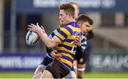 13 January 2015; Lorcan Jones, Skerries Community College, is tackled by Marc Boucher, Castleknock College. Bank of Ireland Leinster Schools Vinnie Murray Cup, Quarter-Final, Skerries Community College v Castleknock College, Donnybrook Stadium, Donnybrook, Dublin. Picture credit: Barry Cregg / SPORTSFILE