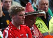 16 September 2007; Cork's Anthony Lynch watches on from the crowd as Kerry are presented with the Sam Maguire cup. Bank of Ireland All-Ireland Senior Football Championship Final, Kerry v Cork, Croke Park, Dublin. Picture credit; Brian Lawless / SPORTSFILE