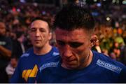 18 January 2015; Norman Parke after his defeat to Gleison Tibau. UFC Fight Night, Norman Parke v Gleison Tibau, TD Garden, Boston, Massachusetts, USA. Picture credit: Ramsey Cardy / SPORTSFILE