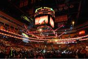 18 January 2015; A general view of the TD Garden ahead of the evenings fights.. UFC Fight Night, TD Garden, Boston, Massachusetts, USA. Picture credit: Ramsey Cardy / SPORTSFILE
