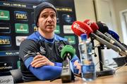 19 January 2015; Leinster's Eoin Reddan during a press conference. Leinster Rugby Press Conference, Leinster Rugby HQ, UCD, Belfield, Dublin. Picture credit: David Maher / SPORTSFILE