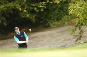 28 September 2007; Marc Warren, GB&I, watches his pitch shot onto the 11th green. The Seve Trophy, Fourball, The Heritage Golf & Spa Resort, Killenard, Co. Laois. Picture credit: Matt Browne / SPORTSFILE