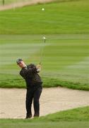 28 September 2007; Peter Hanson, Continental Europe, plays from the bunker onto the 10th green. The Seve Trophy, Fourball, The Heritage Golf & Spa Resort, Killenard, Co. Laois. Picture credit: Matt Browne / SPORTSFILE