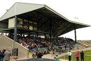 29 September 2007; A general view of the famous Croke Park's Nally Stand, which has been re-erected and replicated in the Pairc Colmcille in Tyrone. Carrickmore, Co. Tyrone. Picture credit; Michael Cullen / SPORTSFILE