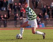 13 February 2000; Billy Woods of Shamrock Rovers during the Eircom League Premier Division match between Shamrock Rovers and Finn Harps at Morton Stadium in Dublin. Photo by David Maher/Sportsfile