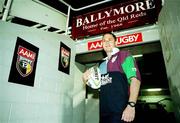 10 June 1999; David Humphreys before Ireland Rugby squad training at the Ballymore Football Stadium in Brisbane, Australia. Photo by Matt Browne/Sportsfile