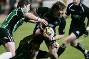 5 October 2007; Bernado Stortoni, Glasgow Warriors, is tackled by Connacht Rugby. Magners League, Glasgow Warriors v Connacht Rugby, Firhill Stadium, Glasgow, Scotland. Picture credit;  Kirk O'Rourke / SPORTSFILE