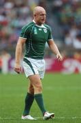 30 September 2007; Ireland's Denis Hickie during the match. 2007 Rugby World Cup, Pool D, Ireland v Argentina, Parc des Princes, Paris, France. Picture credit; Brian Lawless / SPORTSFILE