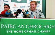 12 October 2007; Republic of Ireland manager Steve Staunton during a press conference. Croke Park, Dublin. Picture credit; David Maher / SPORTSFILE