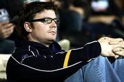 12 October 2007; Leinster's Brian O'Driscoll sits out the game after returning from France after leading Ireland at the Rugby World Cup. Magners League, Glasgow Warriors v Leinster, Firhill, Glasgow, Scotland. Picture credit; Dave Gibson / SPORTSFILE