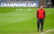 25 January 2015; Munster head coach Anthony Foley walks around the pitch before the game. European Rugby Champions Cup 2014/15, Pool 1, Round 6, Munster v Sale Sharks. Thomond Park, Limerick. Picture credit: Diarmuid Greene / SPORTSFILE