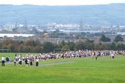 13 October 2007; The start of the Dublin Simon 5 Mile Fun Run 2007. Papal Cross, Phoenix Park, Dublin. Tomas Greally / SPORTSFILE