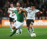 13 October 2007; Piotr Trochowski, Germany, in action against Andy Reid, Republic of Ireland. 2008 European Championship Qualifier, Republic of Ireland v Germany, Croke Park, Dublin. Picture credit; Pat Murphy / SPORTSFILE