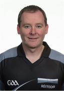 24 January 2015; Referee Niall Ward. Gaelic Football referee portraits, Croke Park, Dublin. Picture credit: Ray McManus / SPORTSFILE