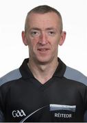 24 January 2015; Referee Brendan Rice. Gaelic Football referee portraits, Croke Park, Dublin. Picture credit: Ray McManus / SPORTSFILE