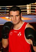 15 October 2007; Team Ireland boxer, John Sweeney, Donegal, at the AIBA World Boxing Championships Chicago 2007 Press Conference. The 2007 AIBA World Boxing Championships will be held in Chicago at the University of Illinois - Chicago Pavilion, from the 23rd October to the 3rd November 2007. The National Stadium, Dublin. Picture credit: David Maher / SPORTSFILE