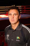 15 October 2007; Team Ireland boxing Head coach, Billy Walsh, at AIBA World Boxing Championships Chicago 2007 Press Conference. The 2007 AIBA World Boxing Championships will be held in Chicago at the University of Illinois - Chicago Pavilion, from the 23rd October to the 3rd November 2007. The National Stadium, Dublin. Picture credit: David Maher / SPORTSFILE