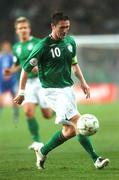 17 October 2007; Republic of Ireland's Robbie Keane. 2008 European Championship Qualifier, Republic of Ireland v Cyprus, Croke Park, Dublin. Picture credit; Brian Lawless / SPORTSFILE