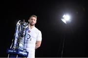28 January 2015; In attendance at the launch of the RBS Six Nations Championship Launch 2015 is England's Chris Robshaw. RBS Six Nations Championship Launch 2015, The Hurlingham Club, Ranelagh Gardens, London, England. Picture credit: Ramsey Cardy / SPORTSFILE