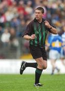 21 October 2007; Referee Joey Curley. Meath Senior Football Championship Final, Senechalstown v Navan O'Mahony's, Pairc Tailteann, Navan, Co. Meath. Picture credit: Brian Lawless / SPORTSFILE