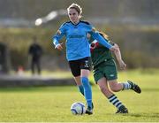 1 February 2015; Julie Ann Russell, UCD Wave, in action against Rachel Harty, Cork City Women's FC. Continental Tyres Women's National League, Cork City Women's FC v UCD Waves. Bishopstown Stadium, Cork. Picture credit: Matt Browne / SPORTSFILE