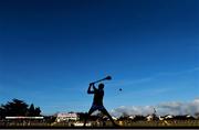 1 February 2015; Galway's Jason Flynn takes a free. Bord na Mona Walsh Cup, Semi-Final, Carlow v Galway. Netwatch Cullen Park, Carlow. Picture credit: Ramsey Cardy / SPORTSFILE