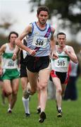 4 November 2007; Eventual winner, Joe Sweeney, DSD A.C., leads the field during the Mens Dublin Senior Cross Country Championship, Santry, Dublin. Picture credit: Tomas Greally / SPORTSFILE