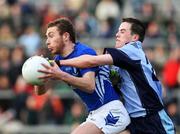 11 November 2007; Sean O'Neill, Dromore, in action against Conor Garvey, Mayobridge. AIB Ulster Club Football Championship Quarter-Final Replay, Mayobridge v Dromore, Pairc Esler, Newry, Co. Down. Picture credit; Oliver McVeigh / SPORTSFILE