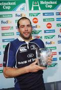 10 November 2007; Leinster's Felipe Contepomi with the Man of the Match Award. Heineken Cup, Pool 6, Round 1, Leinster v Leicester Tigers, RDS, Dublin. Picture credit: Brian Lawless / SPORTSFILE