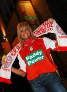 12 November 2007; Agnieszka Kotodziejczyk, Poland, attended the St. Patrick's Athletic and Wisla Krakow press conference. St Patrick's Athletic will play the current Polish league leaders Wisla Krakow in a friendly on Tuesday 13th November at 7.45pm. Moore Street Mall, Moore Street, Dublin. Picture credit: David Maher / SPORTSFILE